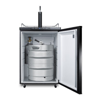 Load image into Gallery viewer, SUMMIT 24&quot; Wide Single Tap Kegerator