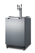 Load image into Gallery viewer, SUMMIT 24&quot; Wide Triple Tap Kegerator